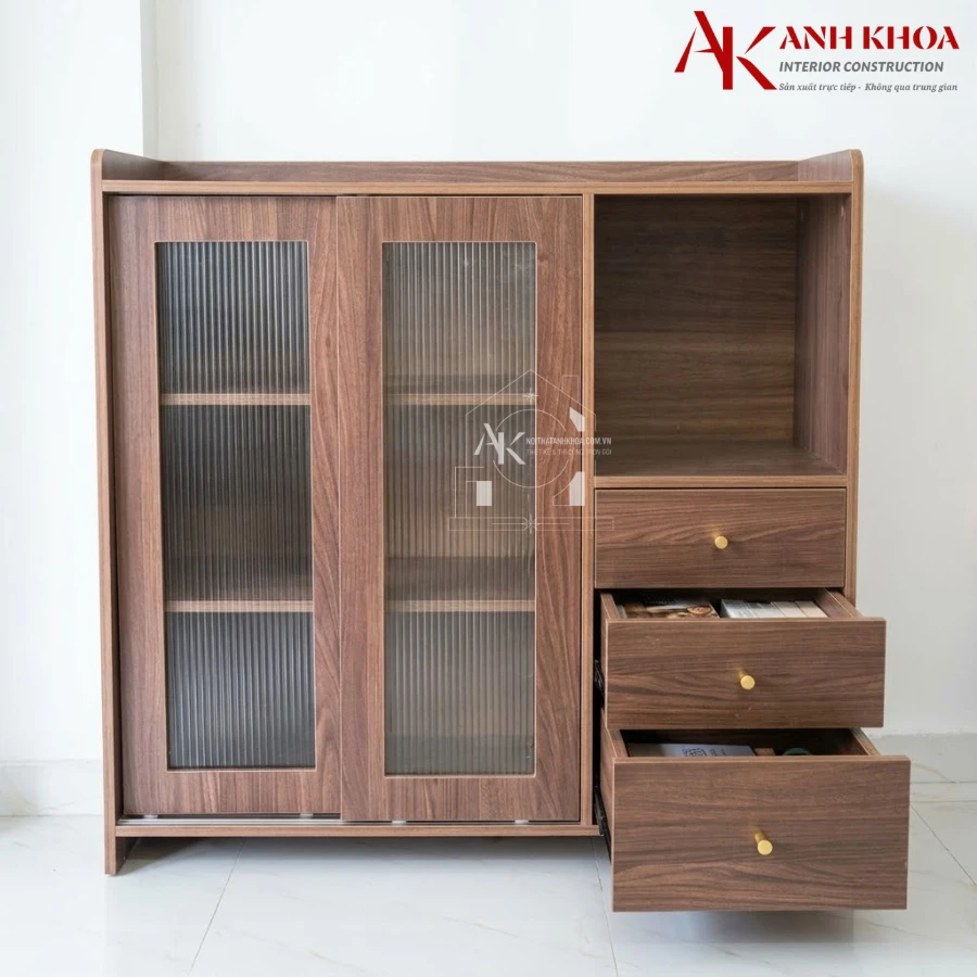 Tủ Đồ Khô Gỗ MDF Cao Cấp Giá Hợp Lý