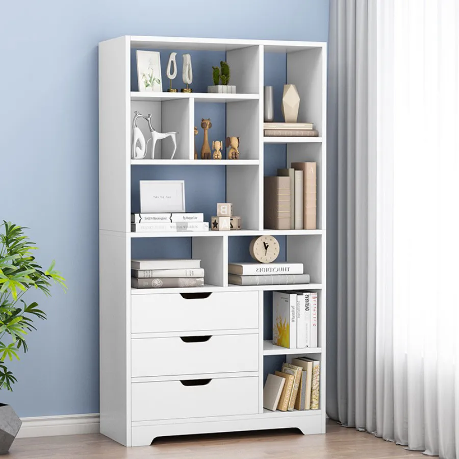 Kệ Sách Đứng Gỗ MDF Đẹp Nhỏ Gọn