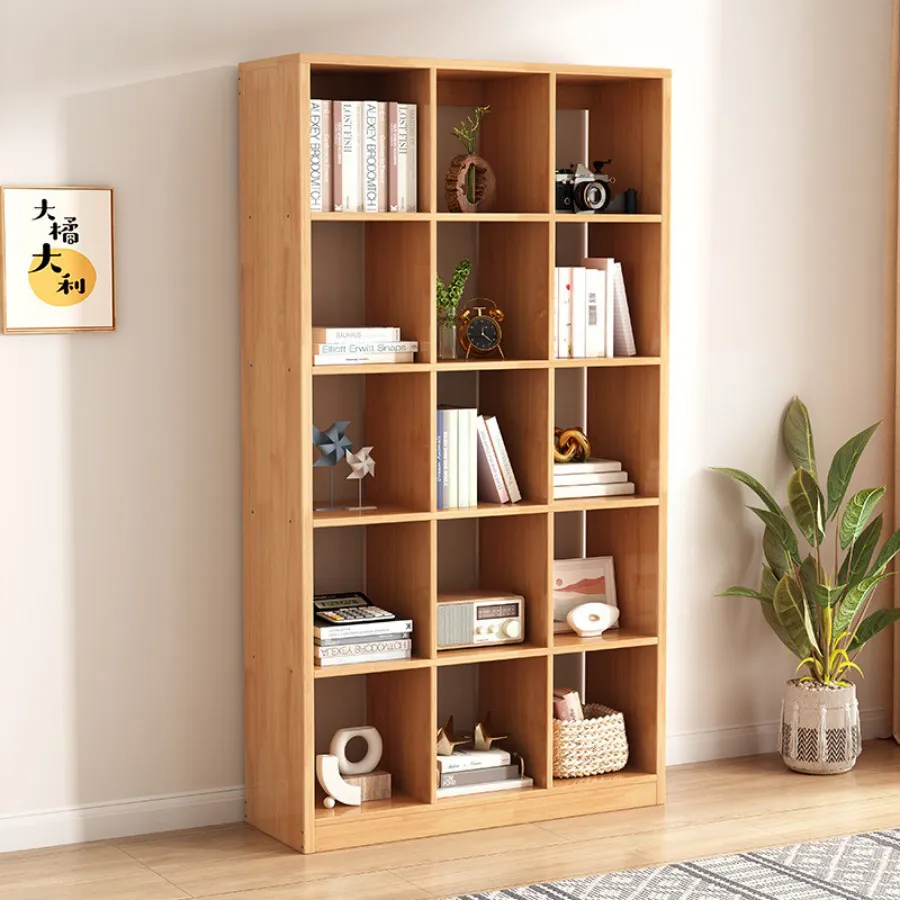 Kệ Sách Đứng Văn Phòng Gỗ Công Nghiệp Đẹp