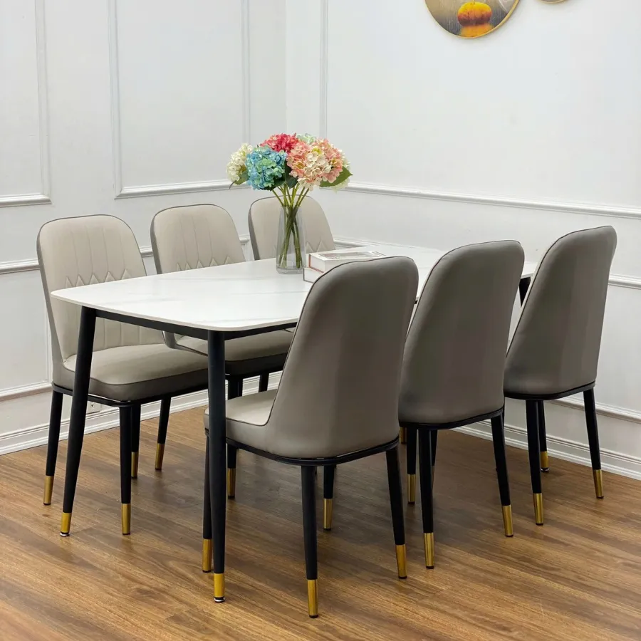 Bàn Ăn 6 Người Giá Rẻ Bền Đẹp