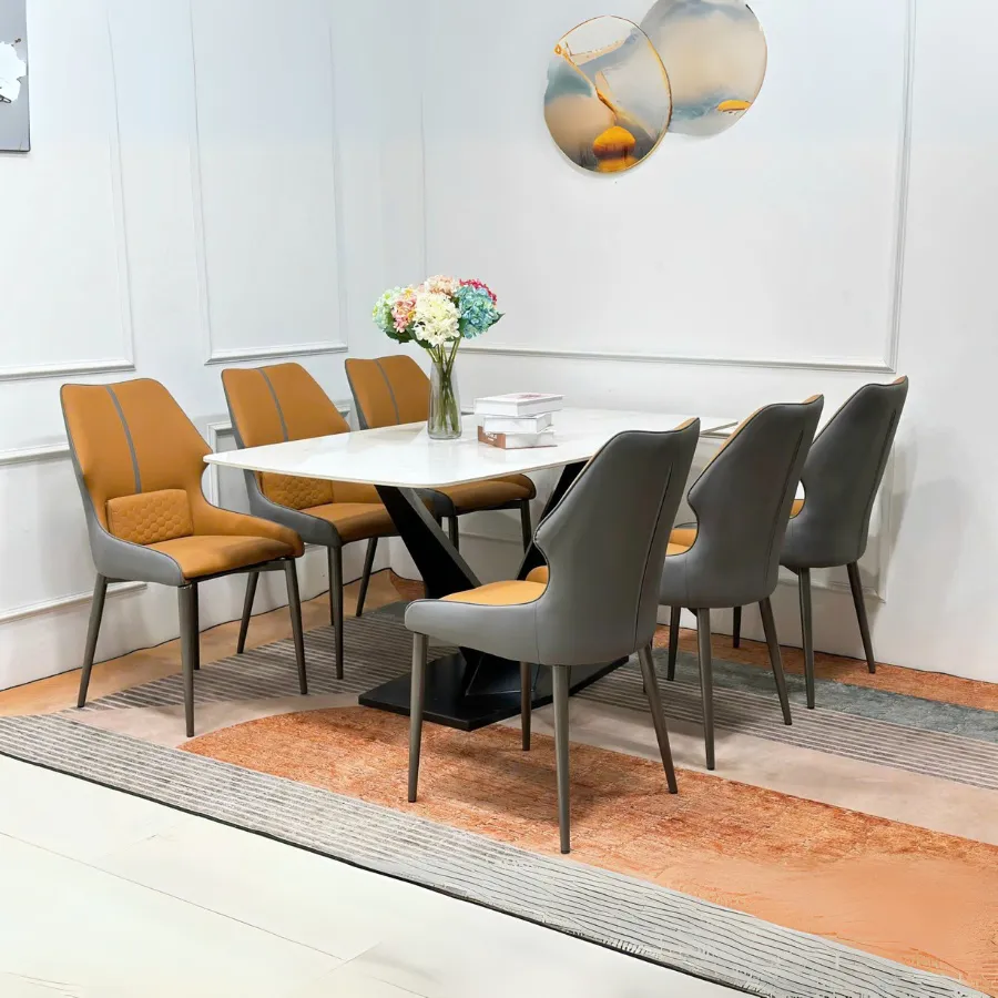 Bàn Ăn 6 Ghế Hiện Đại