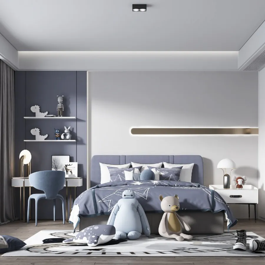 Bộ Phòng Ngủ Cho Bé Trai Đẹp Hiện Đại