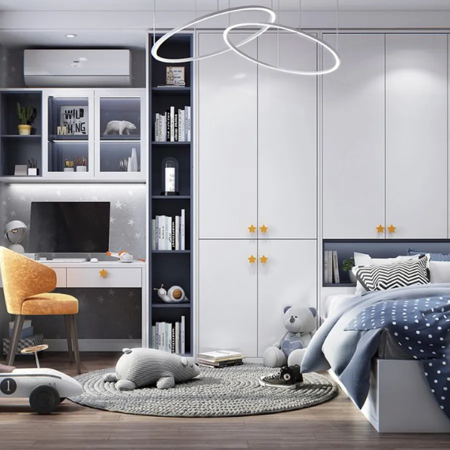 Bộ Phòng Ngủ Cho Bé Trai Phong Cách Cao Cấp