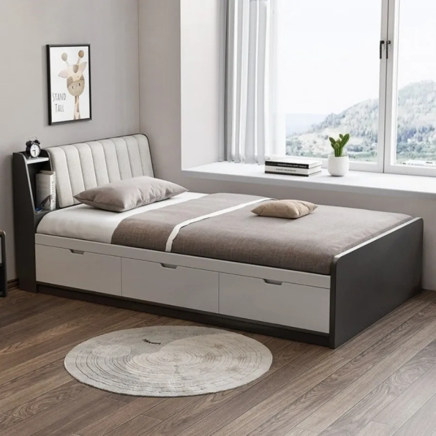 Giường Ngủ Đơn Giản Gỗ Công Nghiệp MDF Đẹp Hiện Đại