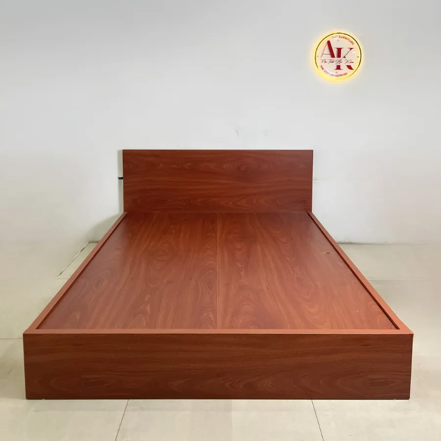 Giường Ngủ Gỗ Công Nghiệp Kèm 2 Ngăn Kéo