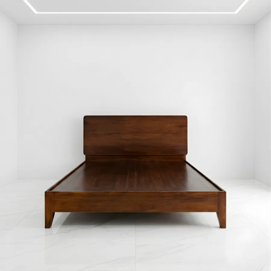 Giường Ngủ Gỗ Tràm Bông Vàng Hiện Đại Chắc Chắn