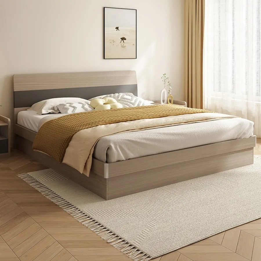 Giường Ngủ Hiện Đại Gỗ Công Nghiệp Mẫu Mã Đơn Giản