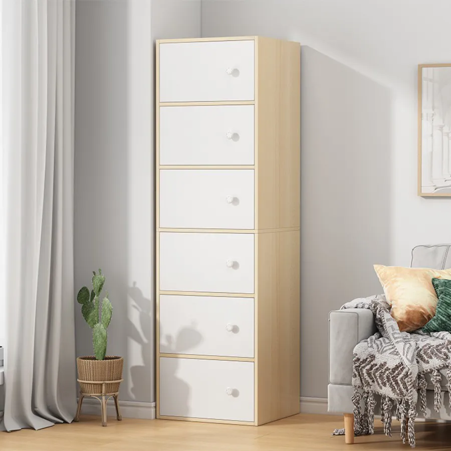 Kệ 6 Tầng Gỗ Công Nghiệp Cho Không Gian Nhỏ