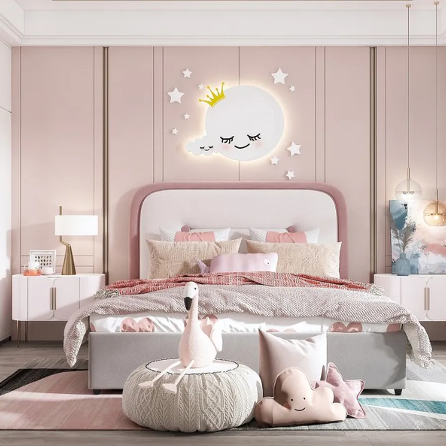 Mẫu Thiết Kế Phòng Ngủ Cho Bé Gái Đẹp Hoàn Hảo