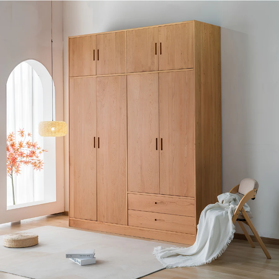 Tủ Áo Gỗ Tự Nhiên Phong Cách Hiện Đại