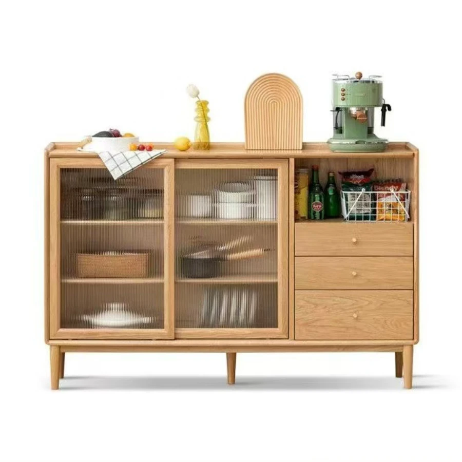 Tủ Chén Gỗ Tự Nhiên Thông Minh Tiện Lợi
