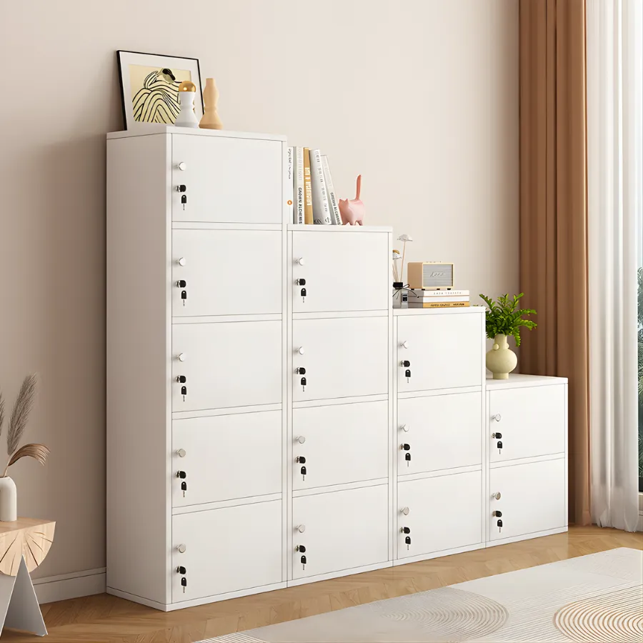 Tủ Locker Gỗ Công Nghiệp Cho Văn Phòng Đẹp Cao Cấp