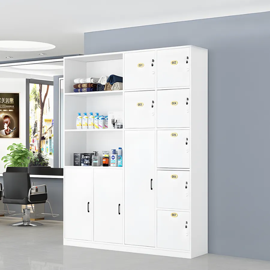 Tủ Locker Văn Phòng Gỗ Công Nghiệp Đa Năng Mẫu Mã