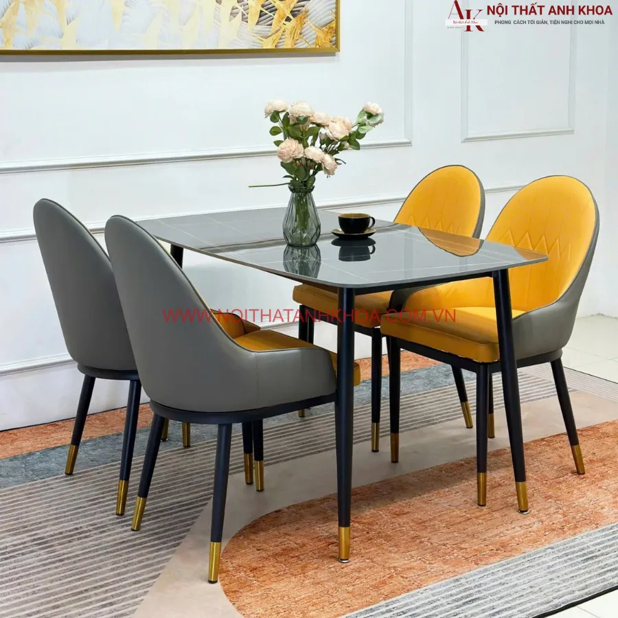 Bộ Bàn Ăn 4 Người Hiện Đại Giá Rẻ