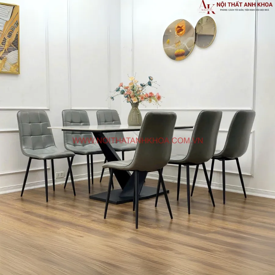 Bàn Ăn 6 Ghế Hiện Đại Giá Rẻ