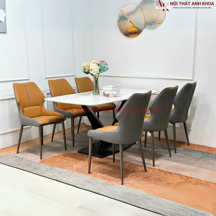 Bàn Ăn 6 Ghế Hiện Đại