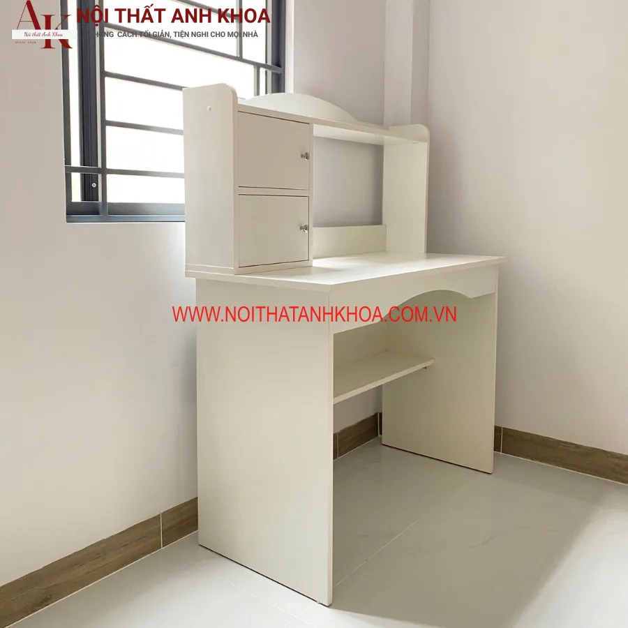 Bàn Học Sinh Giá Rẻ Gỗ MDF Đẹp Hiện Đại
