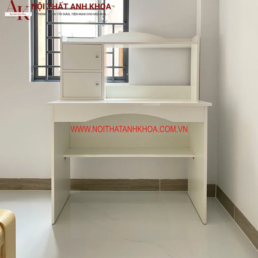 Bàn Học Sinh Giá Rẻ Gỗ MDF Đẹp Hiện Đại