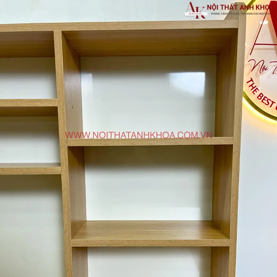 Bàn Học Có Kệ Sách Gỗ Công Nghiệp