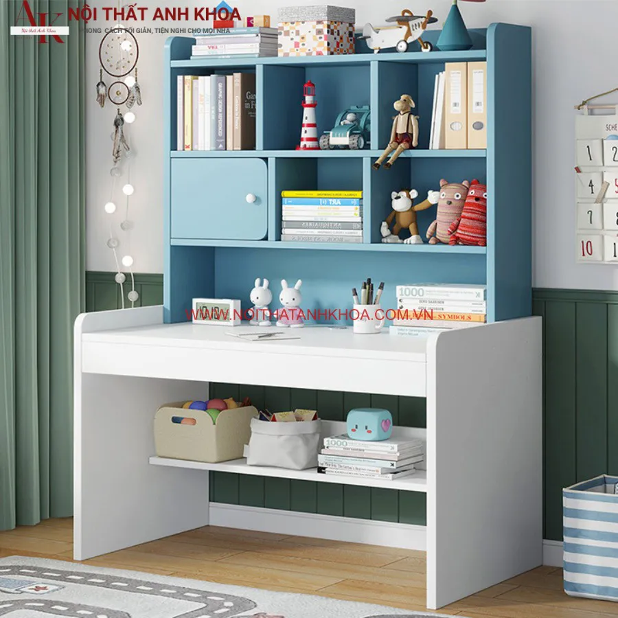 Bàn Học Sinh Gỗ Công Nghiệp Cho Bé Đẹp Cao Cấp