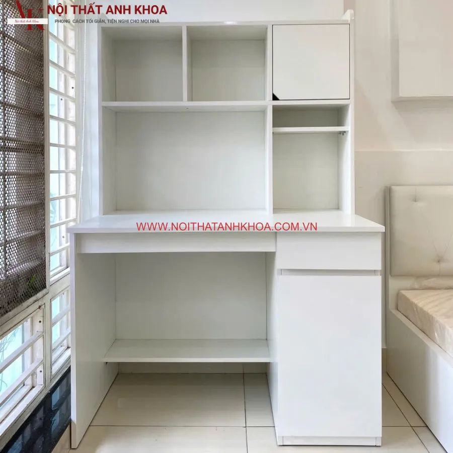 Bàn Học Gỗ Công Nghiệp Hiện Đại