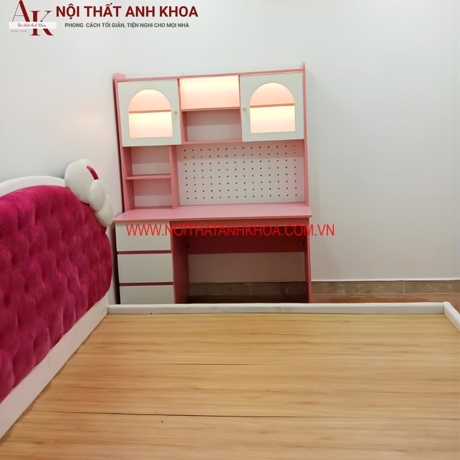 Bàn Học Kèm Giá Sách Đẹp Hiện Đại Giá Tốt