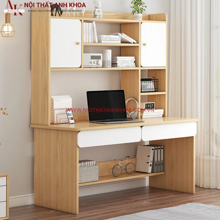 Bàn Học Sinh Cho Bé Cấp 2 Gỗ Công Nghiệp