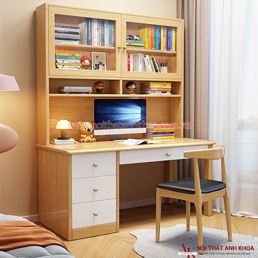 Bàn Học Sinh Gỗ Công Nghiệp Thông Minh Cho Bé