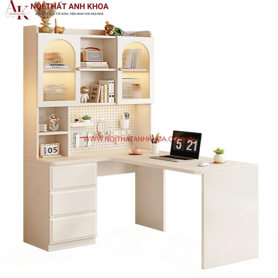 Bàn Học Thông Minh Góc L Cho Bé