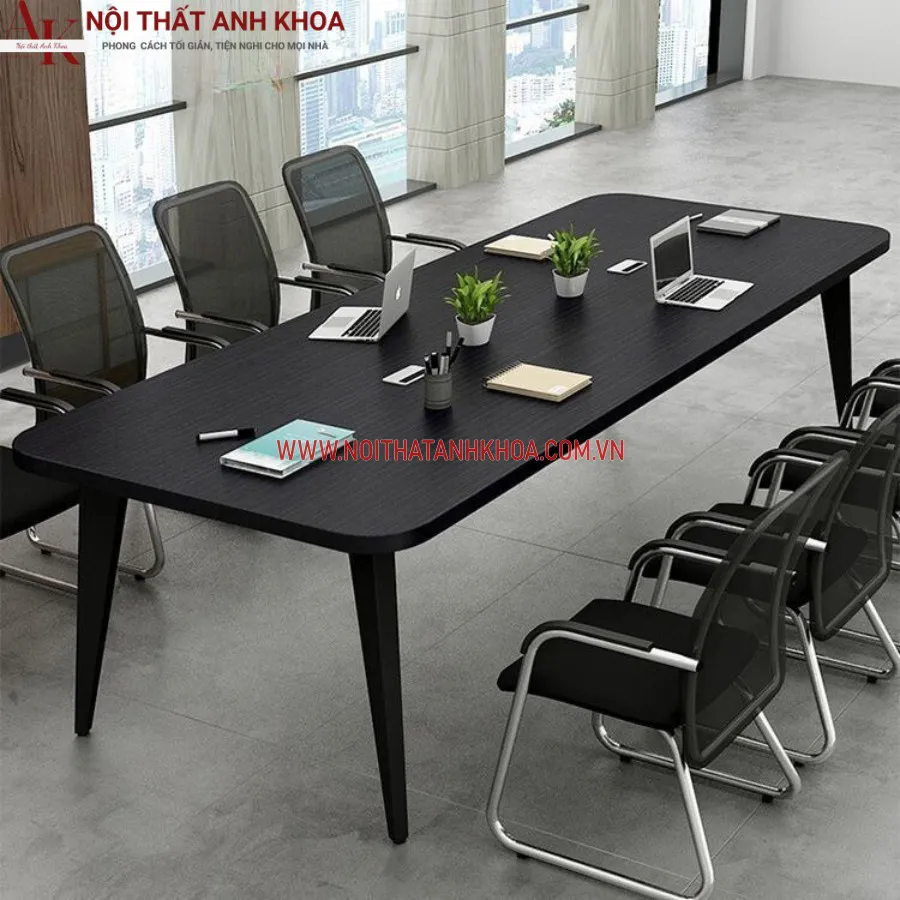 Bàn Họp Đẹp Cho Văn Phòng Gỗ Công Nghiệp Hiện Đại