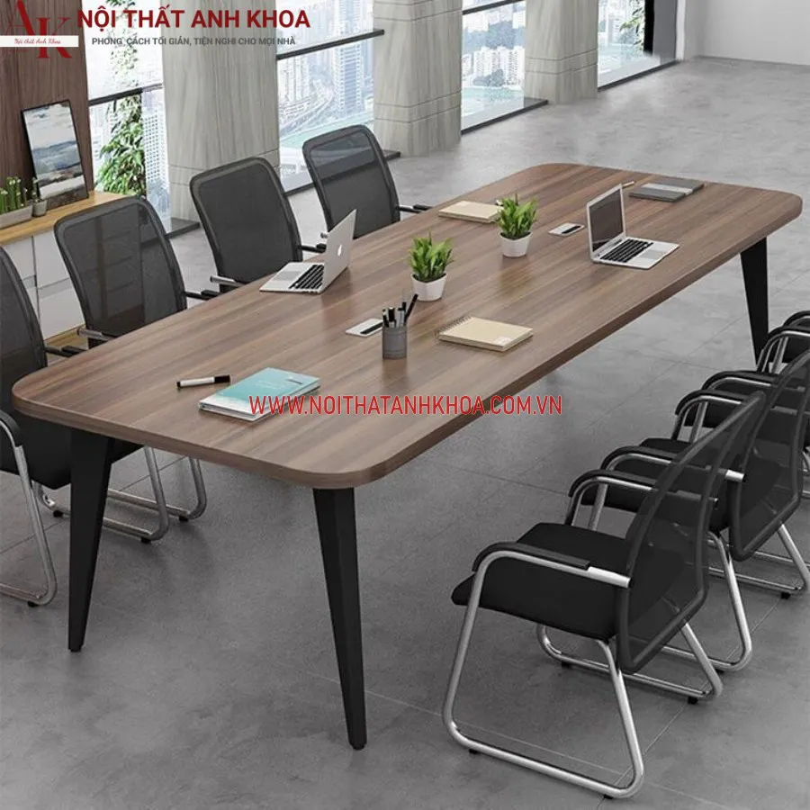 Bàn Họp Đẹp Cho Văn Phòng Gỗ Công Nghiệp Hiện Đại