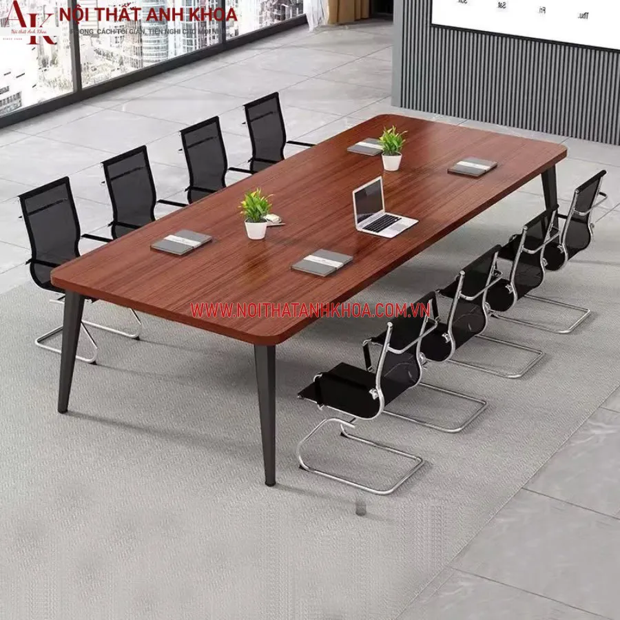 Bàn Họp Đẹp Cho Văn Phòng Gỗ Công Nghiệp Hiện Đại