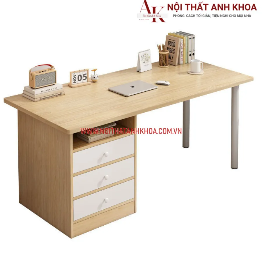 Bàn Làm Việc Đơn Giản Gỗ Công Nghiệp Giá Rẻ Nhất