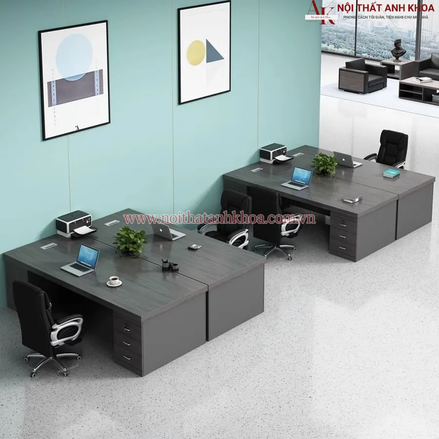 Bàn Làm Việc Trưởng Phòng Gỗ Công Nghiệp Hiện Đại Đẳng Cấp