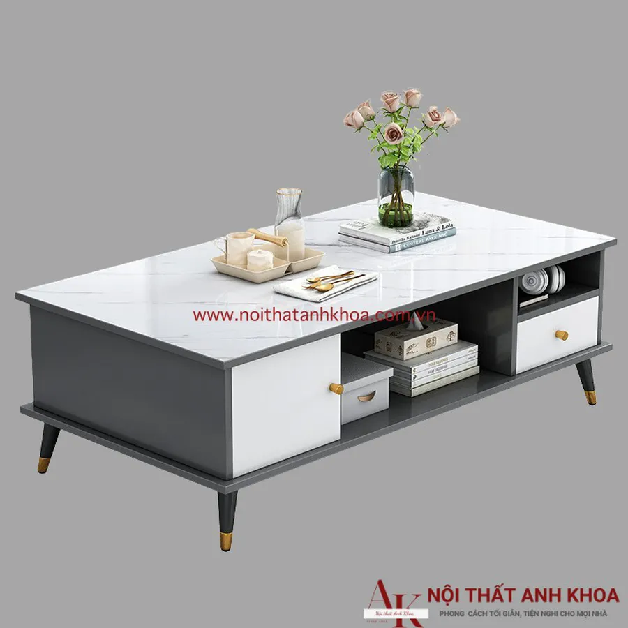 Bàn Sofa Phòng Khách Gỗ MDF Đẹp Hiện Đại