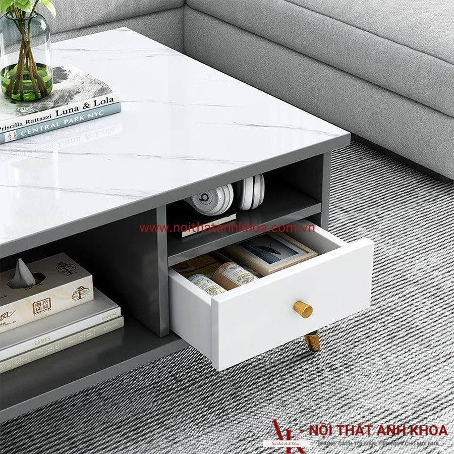 Bàn Sofa Phòng Khách Gỗ MDF Đẹp Hiện Đại