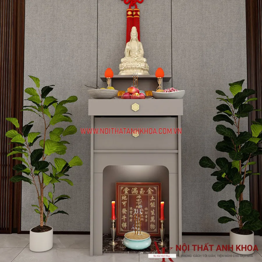 Bàn Thờ Gia Tiên Gỗ Công Nghiệp Đẹp Giá Tốt