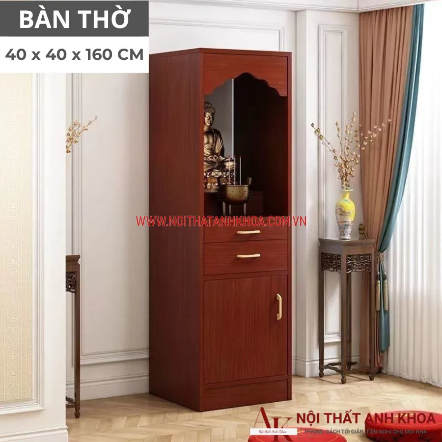 Bàn Thờ Gỗ Công Nghiệp Đơn Giản Giá Tốt
