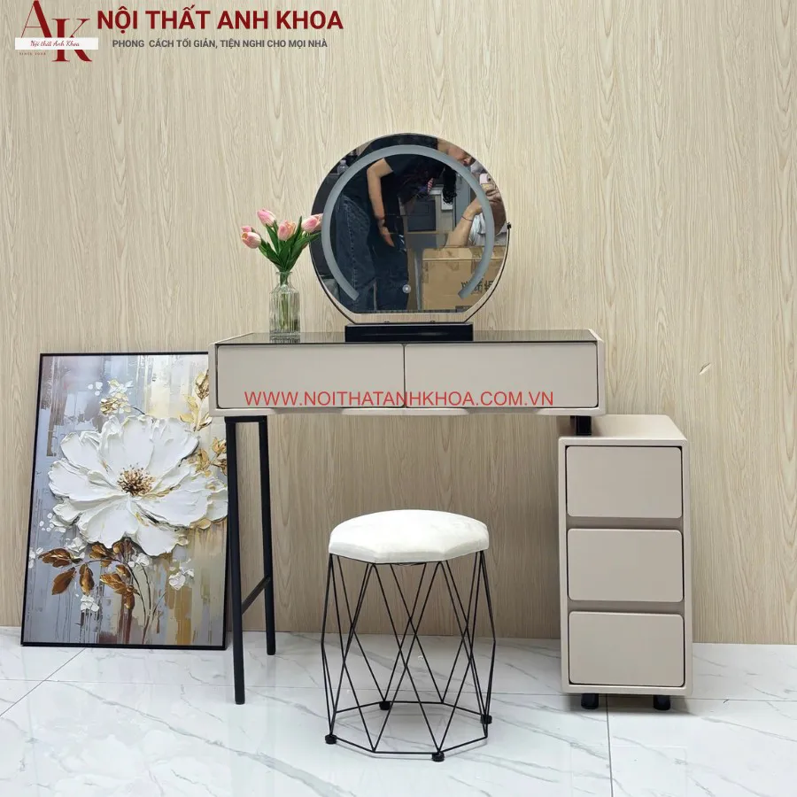 Bàn Trang Điểm Đơn Giản Đẹp Hiện Đại