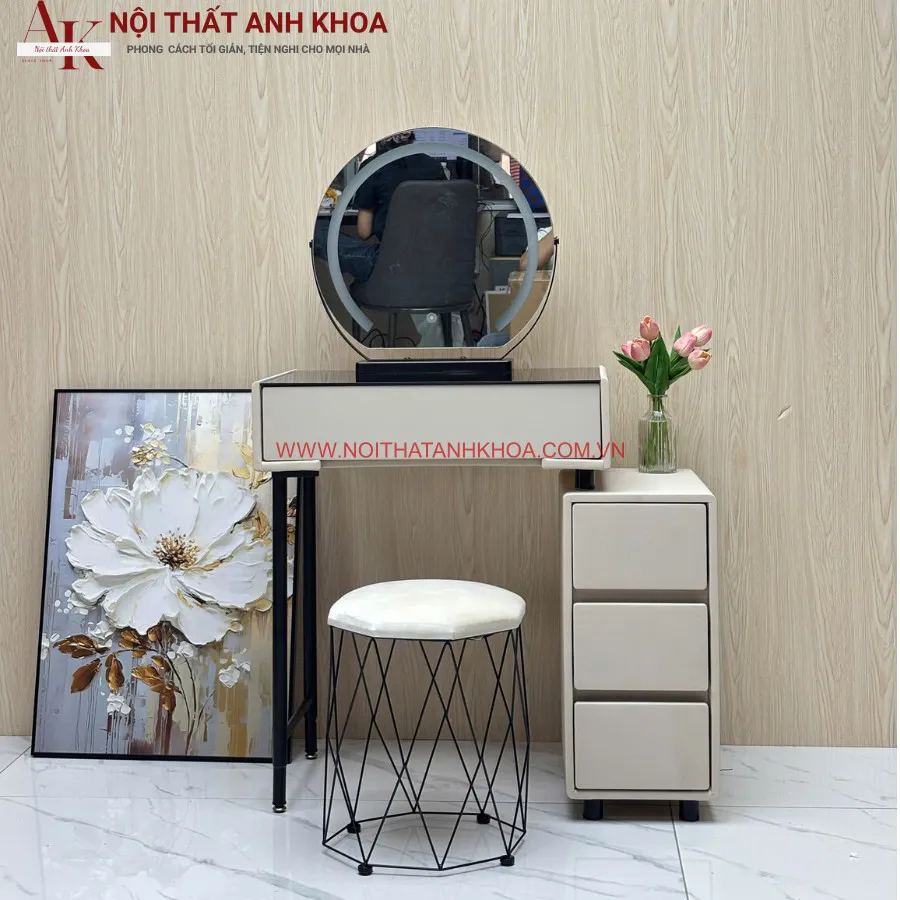 Bàn Trang Điểm Đơn Giản Đẹp Hiện Đại