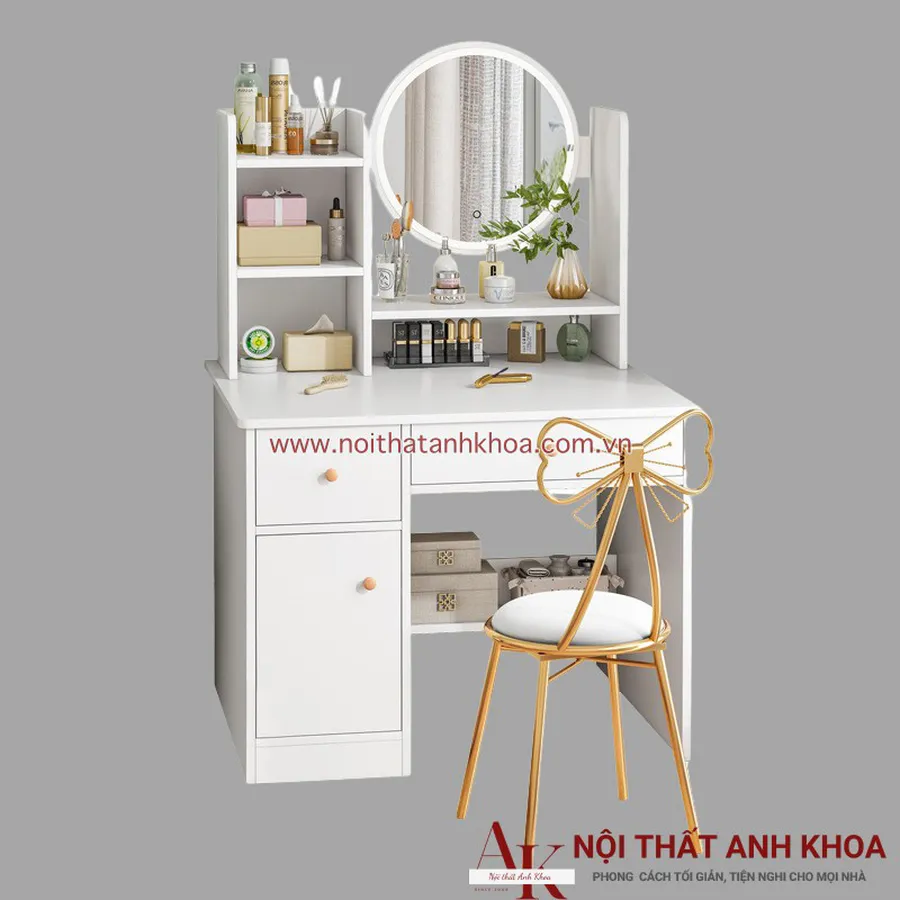 Bàn Trang Điểm Gỗ Công Nghiệp MDF Đẹp Sang Trọng Giá Rẻ