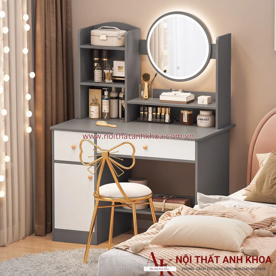 Bàn Trang Điểm Gỗ Công Nghiệp MDF Đẹp Sang Trọng Giá Rẻ
