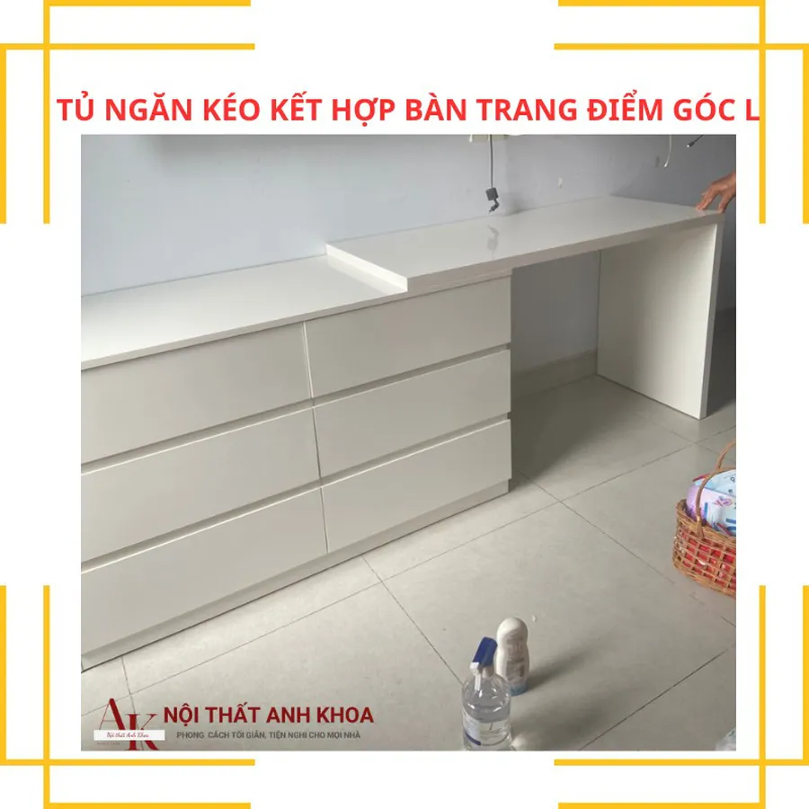 Bàn Trang Điểm Gỗ Công Nghiệp Đẹp Sang Trọng Giá Rẻ
