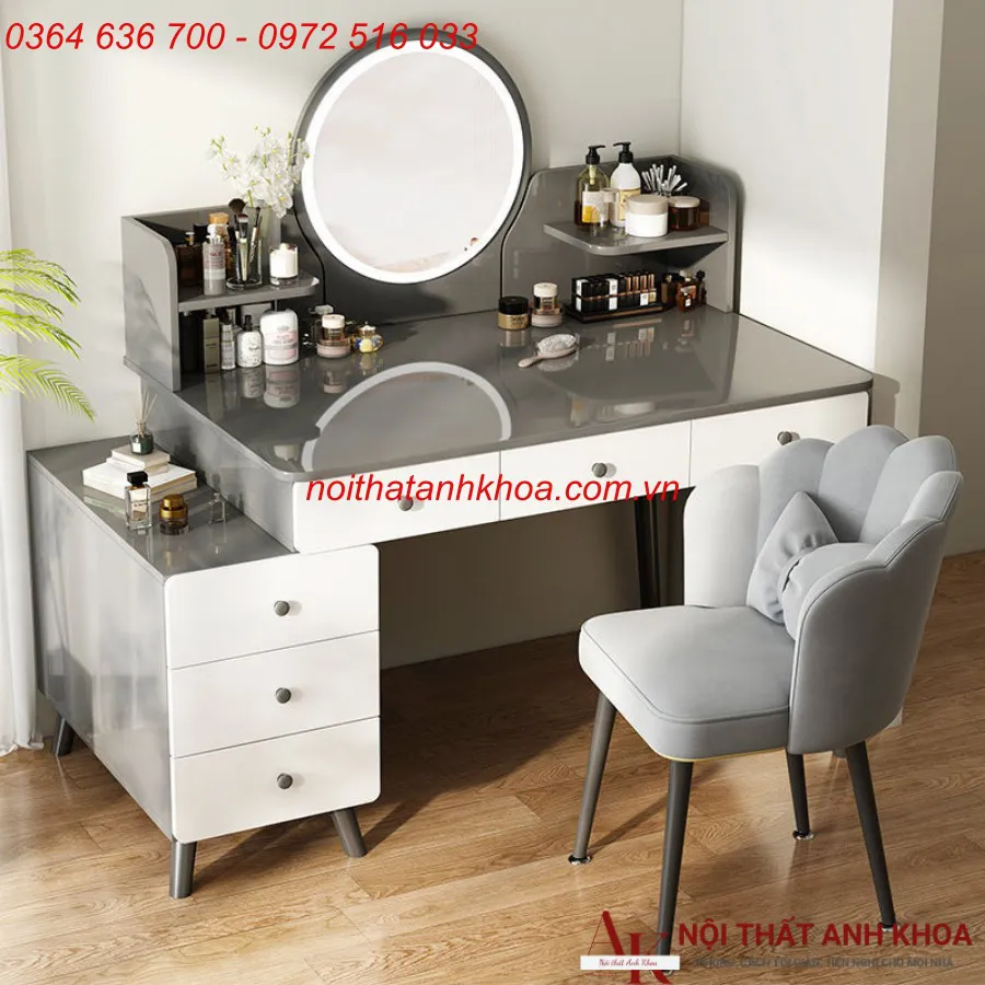 Bàn Trang Điểm Gỗ Công Nghiệp MDF Đẹp Hiện Đại Giá Rẻ