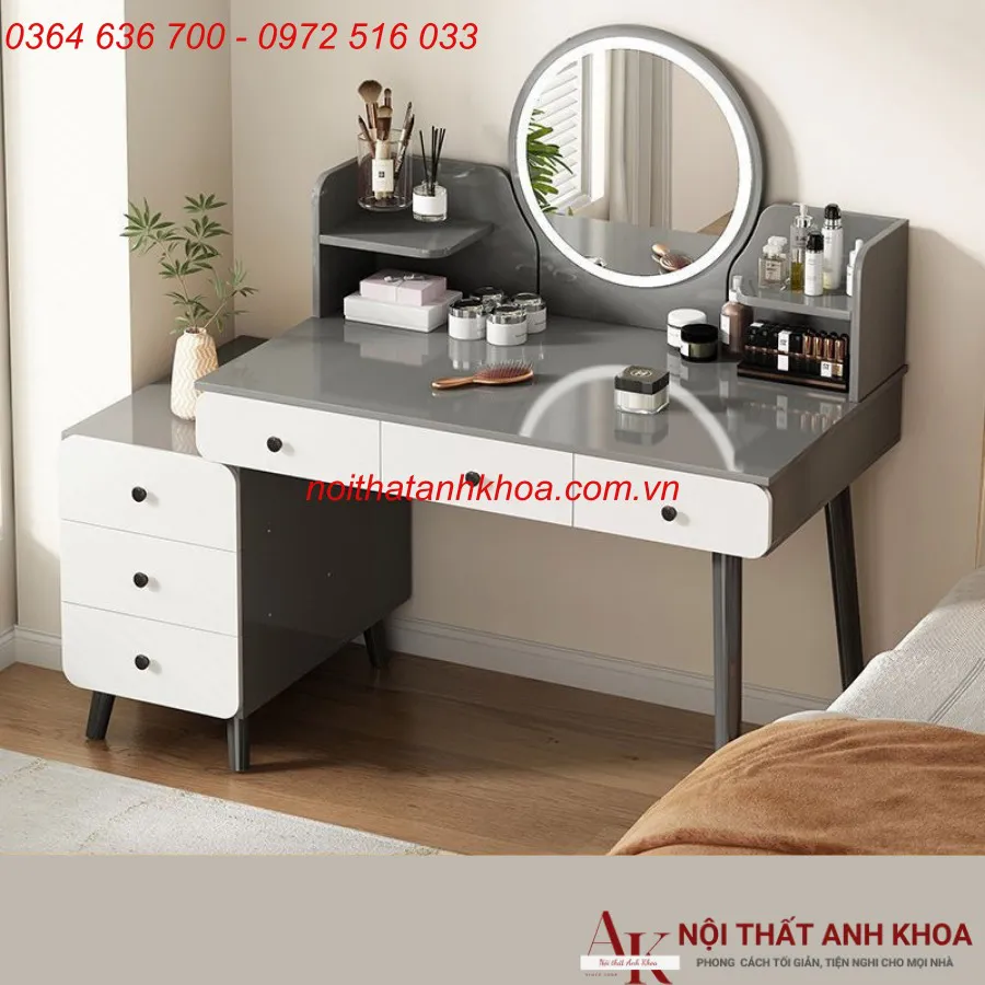 Bàn Trang Điểm Gỗ Công Nghiệp MDF Đẹp Hiện Đại Giá Rẻ