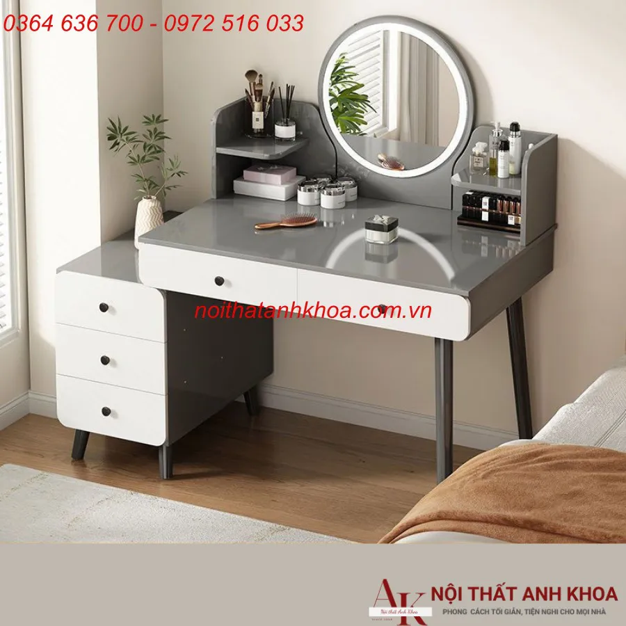 Bàn Trang Điểm Gỗ Công Nghiệp MDF Đẹp Hiện Đại Giá Rẻ