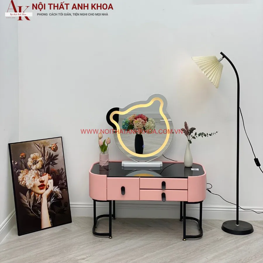 Bàn Trang Điểm Nhập Khẩu Mini Bệt