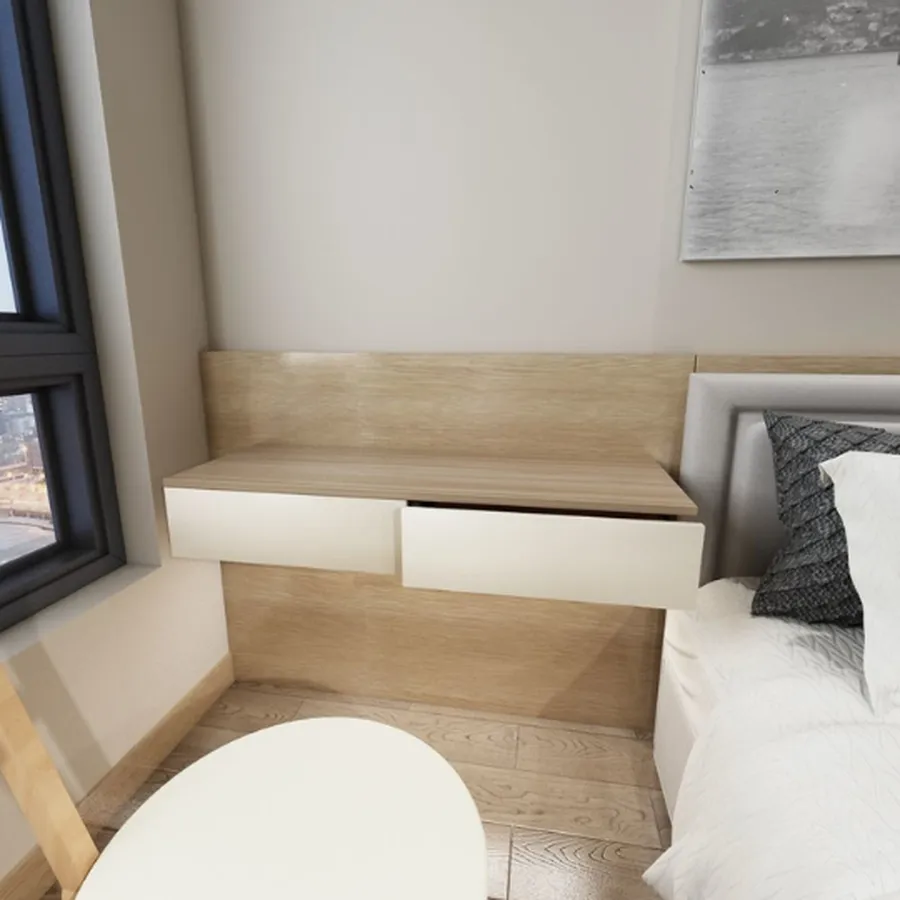 Bàn Trang Điểm Treo Tường Gỗ Công Nghiệp Mdf Giá Rẻ