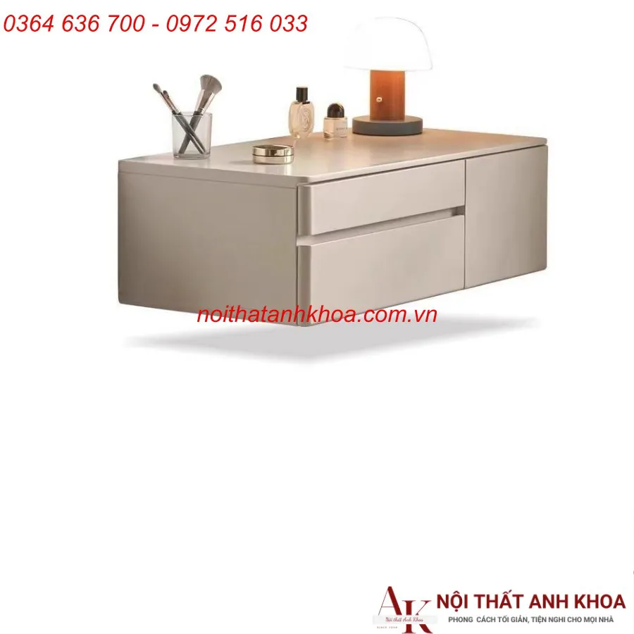 Bàn Trang Điểm Treo Tường Gỗ MDF Nhỏ Gọn Giá Rẻ