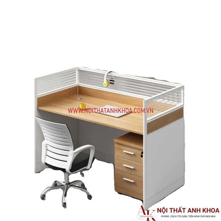 Bàn Văn Phòng Cho Nhân Viên Làm Bằng Gỗ Công Nghiệp